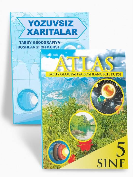 Tabiiy geografiya boshlang‘ich kursi atlasi, 5 sinf - 