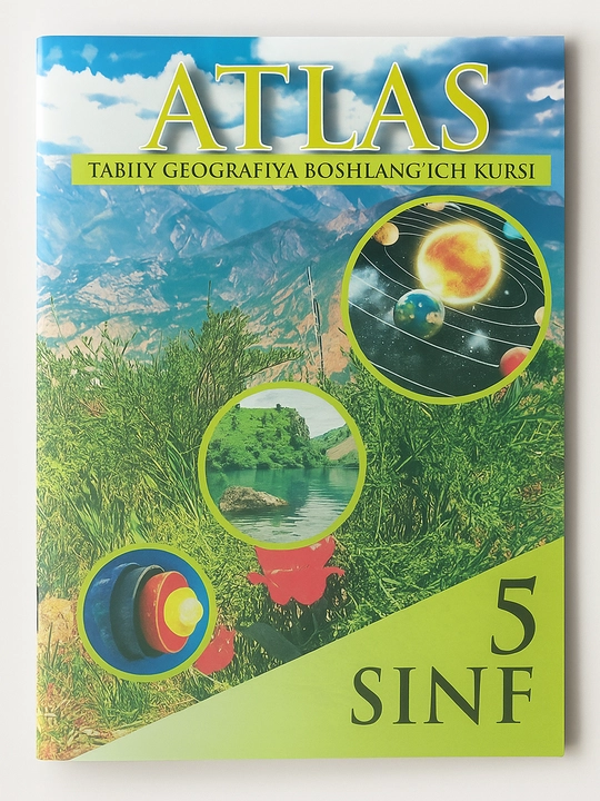 Tabiiy geografiya boshlang‘ich kursi atlasi, 5 sinf