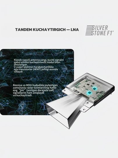 Kombo qurilma SilverStone F1  S-BOT PRO HYBRID S-BOT PRO Wi-Fi DOPPLER EDITION UZ