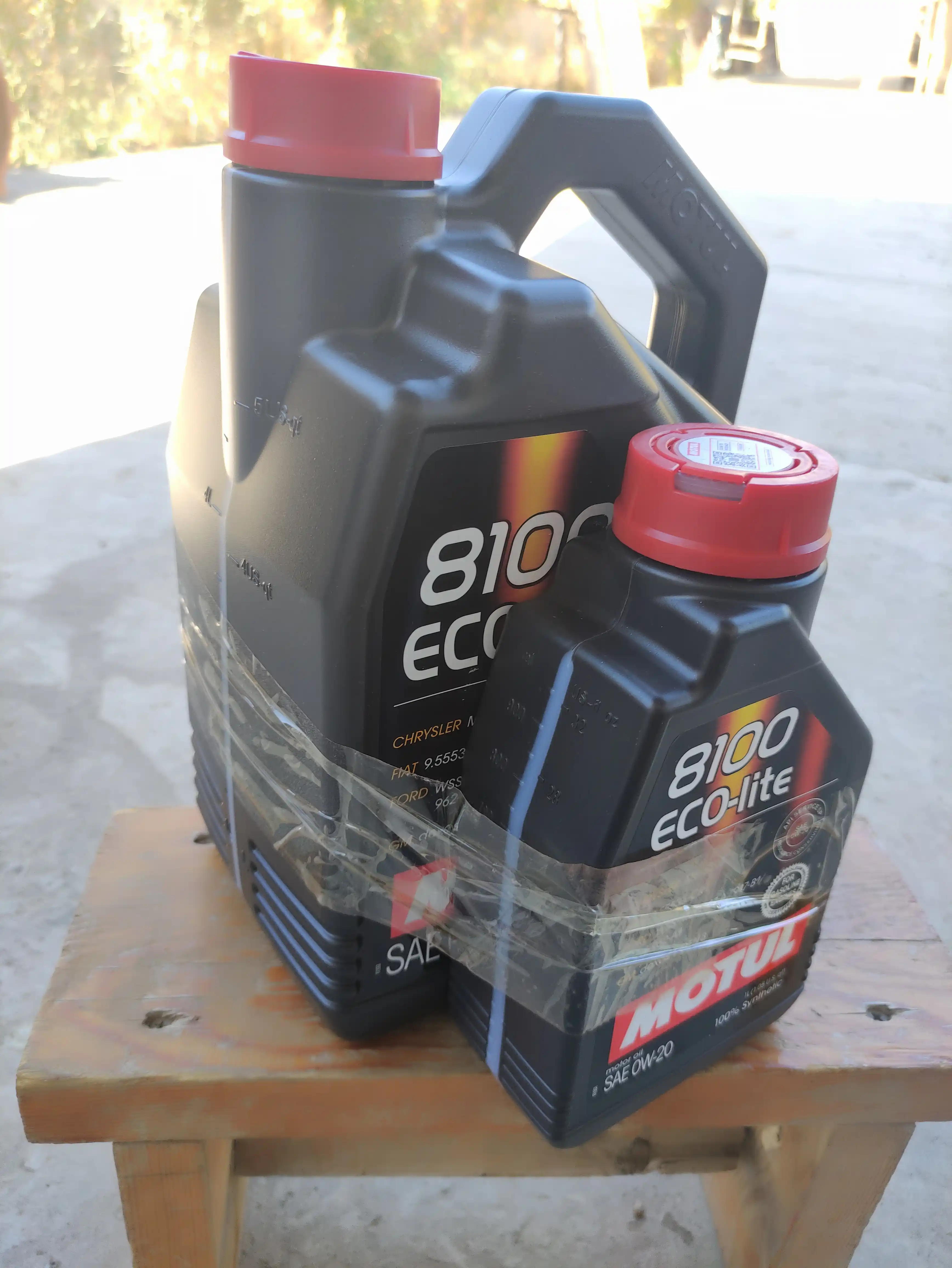 Motor moyi Motul 8100 ECO-Lite 0w20 Dexos1 gen3, 5 litr, V