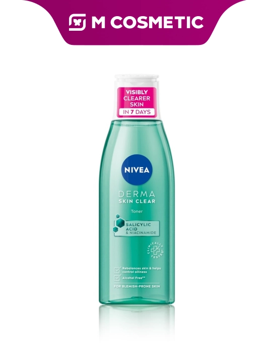 NIVEA Тоник для лица Derma Skin Clear, 200 мл - 