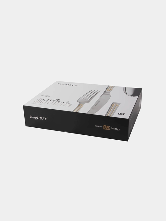 BergHOFF Набор столовых приборов Heritage 72 пр., серебристый