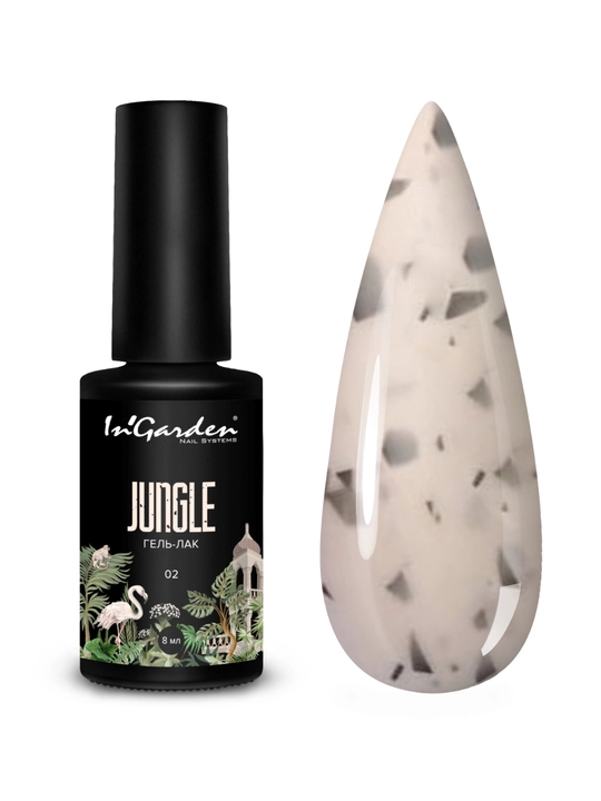 Гель-лак перепелиное яйцо Jungle In'Garden