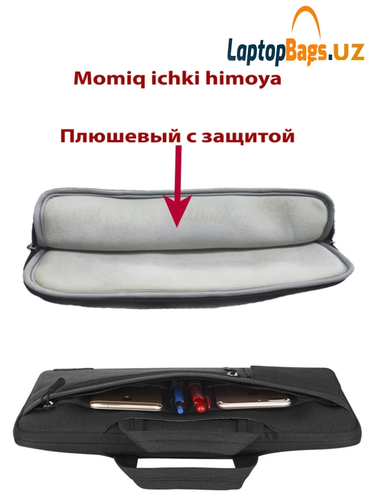Сумка для ноутбука и MacBook 13.6-15.6, дюйм
