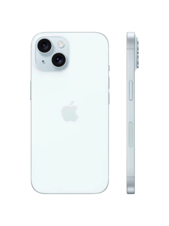 Смартфон Apple iPhone 15 128 ГБ (nanoSim+eSim), синий