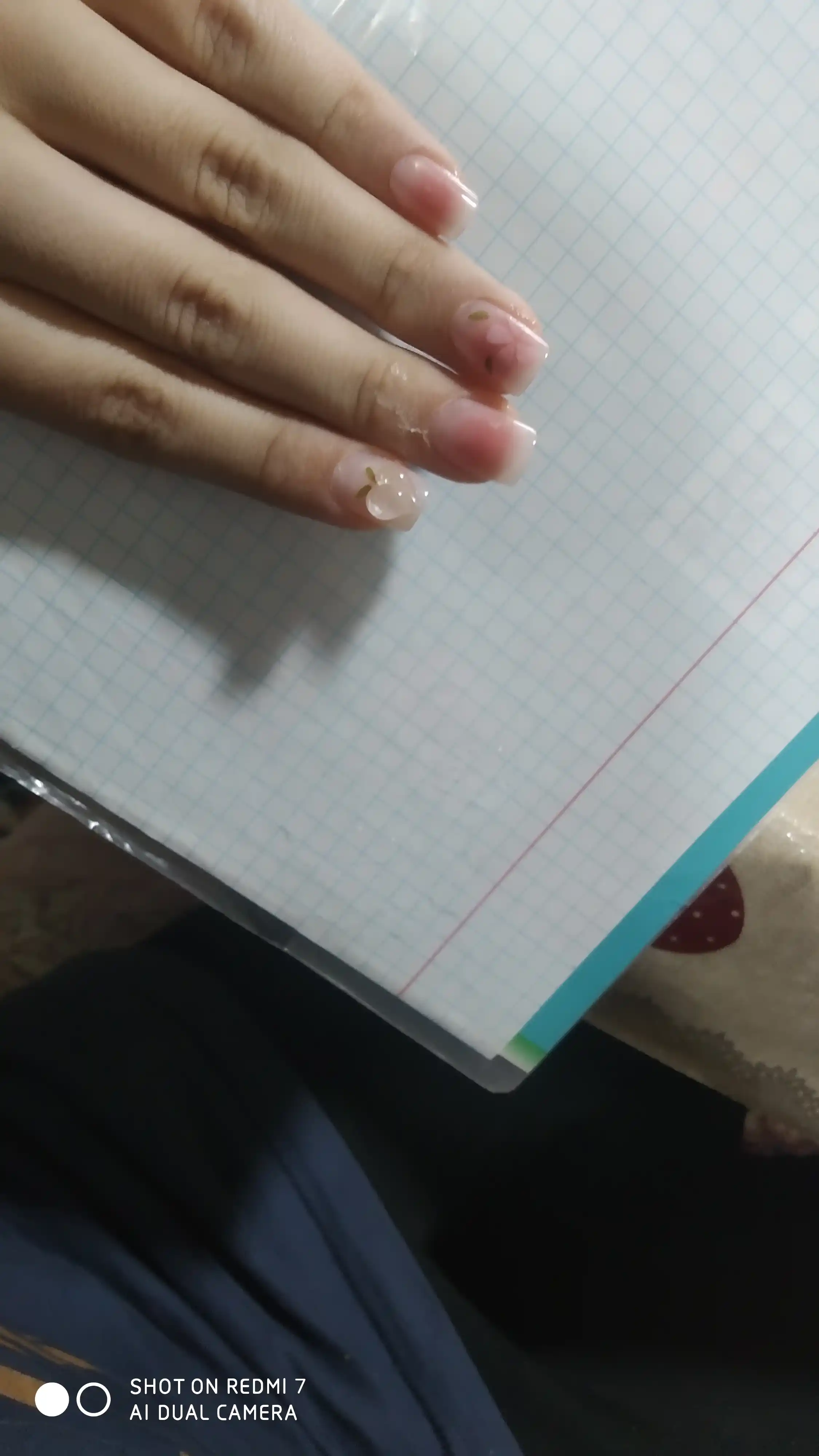 Накладные ногти с дизайном, 24 шт, маникюр, ногти френч
