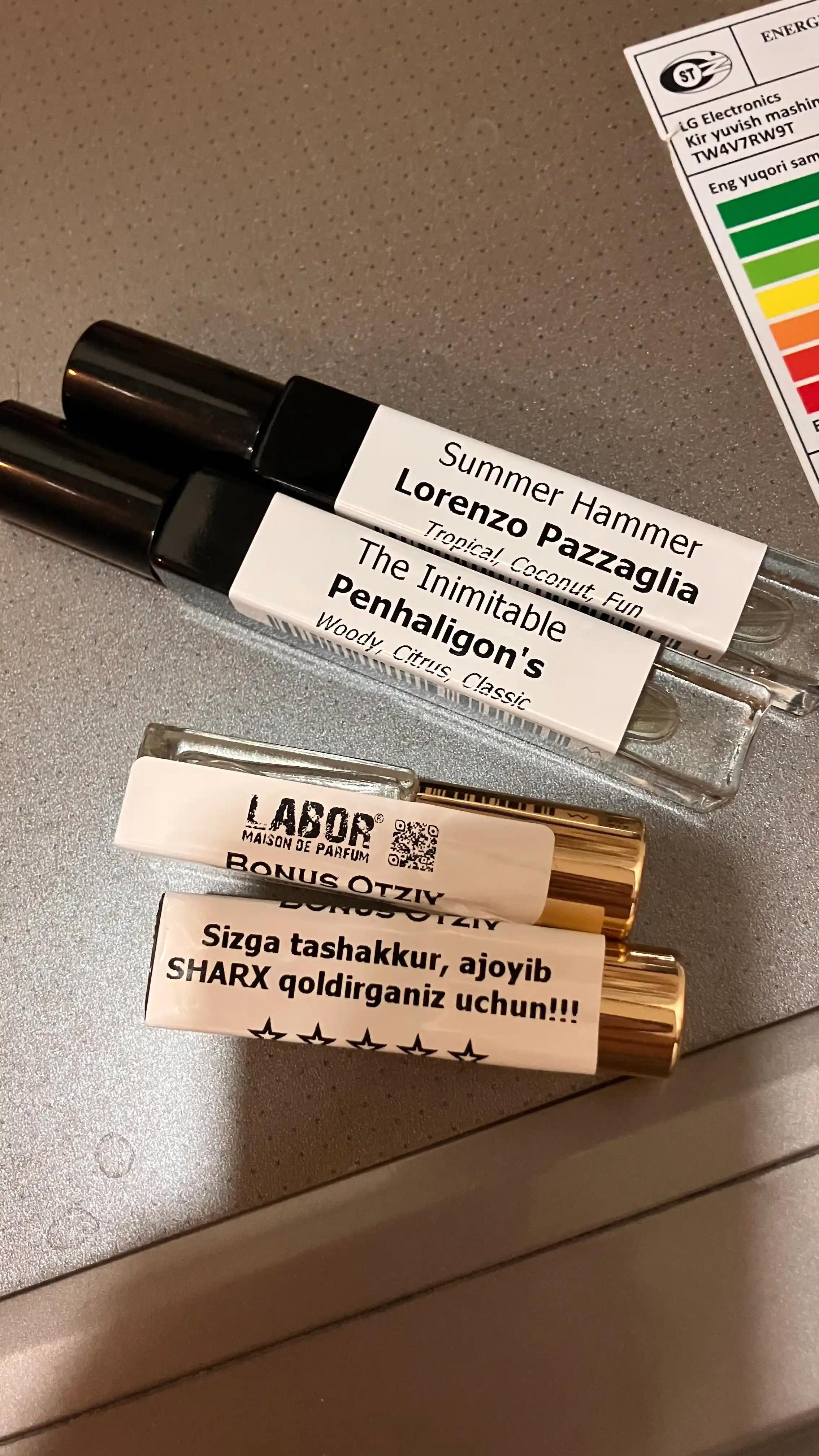 LABOR Parfum The Inimitable William Penhaligon, Erkaklar maxsus flakonlarda parfyumi