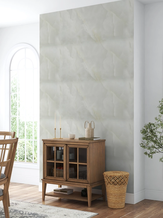 Har qanday xonadagi devorlar uchun 3D PVX panellar, namlikka chidamli, 300 x 600 mm