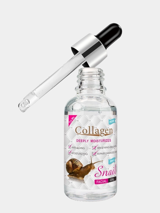 Collagen snail база под макияж с коллагеном для лица, основа для макияжа, омолаживающая 30