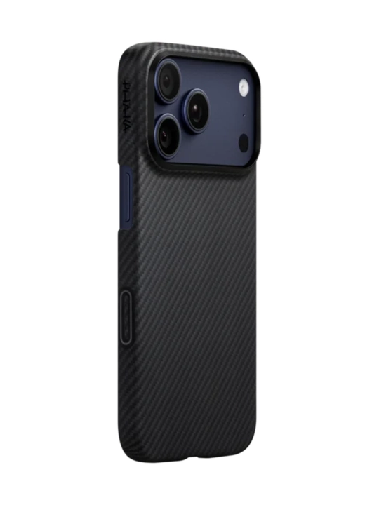 Chexol Pitaka Iphone 17 Pro, Pro Max, Magsafe bilan, ultra yupqa, o'ta mustahkam kevlardan