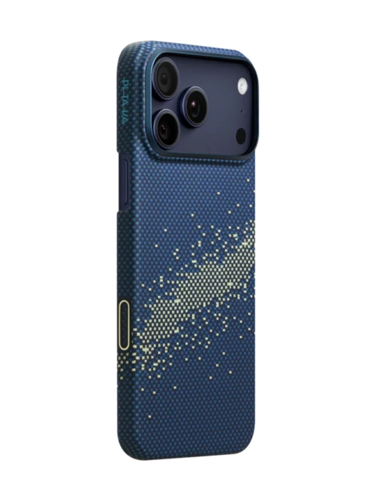 Chexol Pitaka Iphone 17 Pro, Pro Max, Magsafe bilan, ultra yupqa, o'ta mustahkam kevlardan