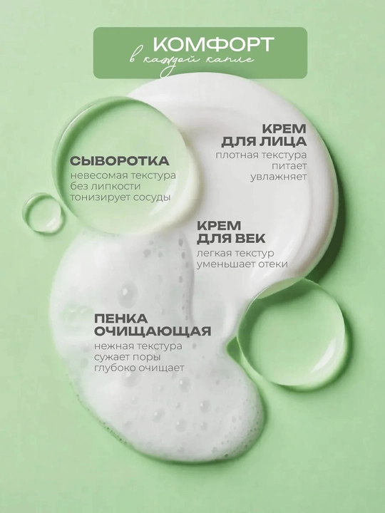 Уходовый набор косметики для лица с центеллой подарочный набор Bioaqua