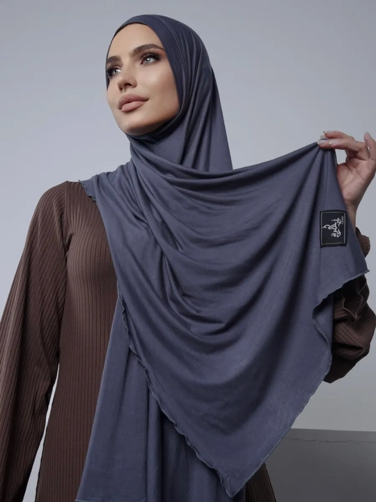 Kaliforniya tayyor kiymali sharf ayollar ro‘moli,hijob, haj va umra uchun mos, 175 x 75 sm