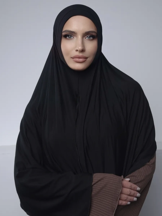 Kaliforniya tayyor kiymali sharf ayollar ro‘moli,hijob, haj va umra uchun mos, 175 x 75 sm