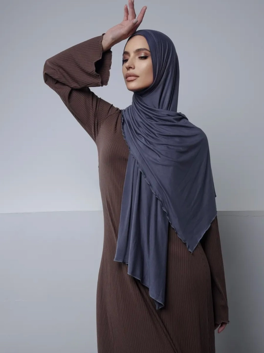 Kaliforniya tayyor kiymali sharf ayollar ro‘moli,hijob, haj va umra uchun mos, 175 x 75 sm