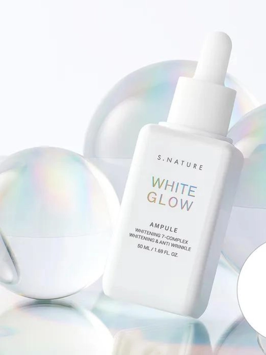 Осветляющая ампула для лица S.Nature White Glow Ampoule, 30 мл   - 