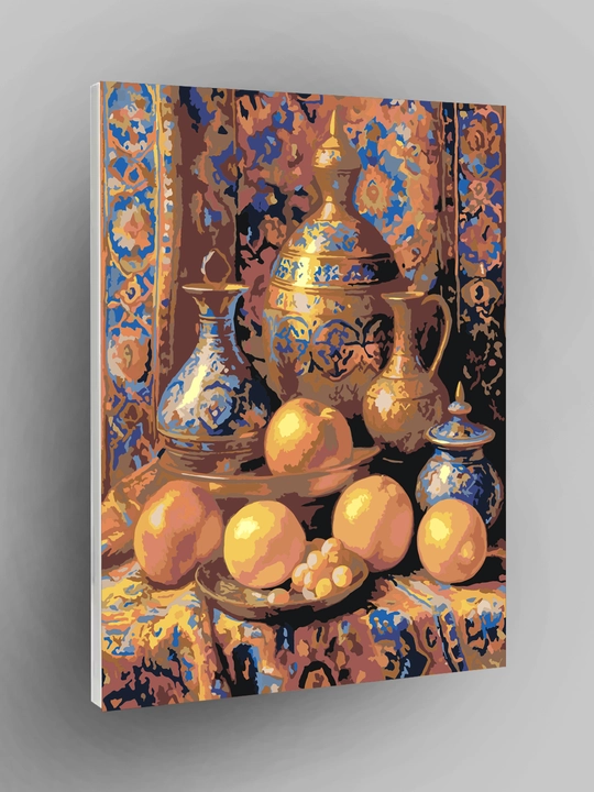 Raqamlar bo'yicha rasm chizish ARTERY "Oʻzbekiston", 40×50 sm, holstga bo'yaladigan rasm