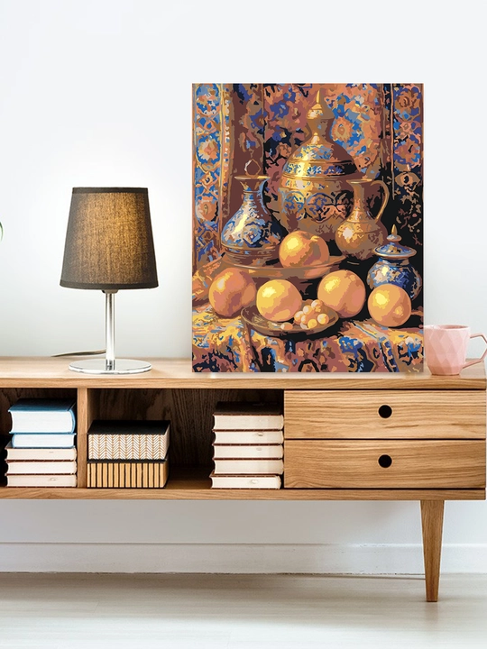 Raqamlar bo'yicha rasm chizish ARTERY "Oʻzbekiston", 40×50 sm, holstga bo'yaladigan rasm