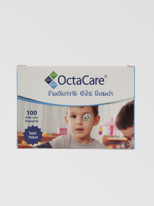 Окклюдер Пластыри OctaCare  для глаз и век, для мальчиков, 100 штук