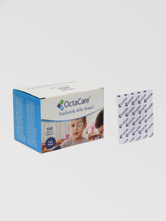 Окклюдер Пластыри OctaCare  для глаз и век, для мальчиков, 100 штук
