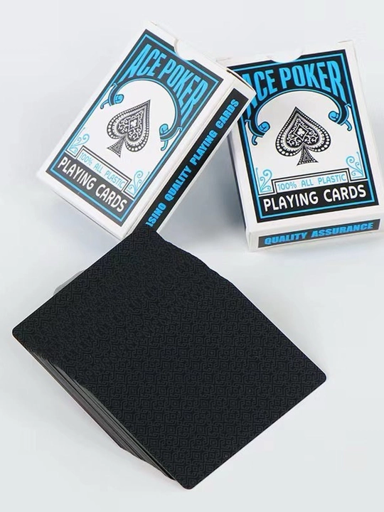 Ko'p rangli kartalar, poker uchun, fokuslar uchun, boshqa o'yinlar, 1 to'plam 54 dona