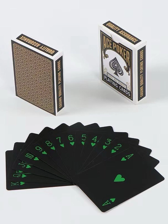 Ko'p rangli kartalar, poker uchun, fokuslar uchun, boshqa o'yinlar, 1 to'plam 54 dona