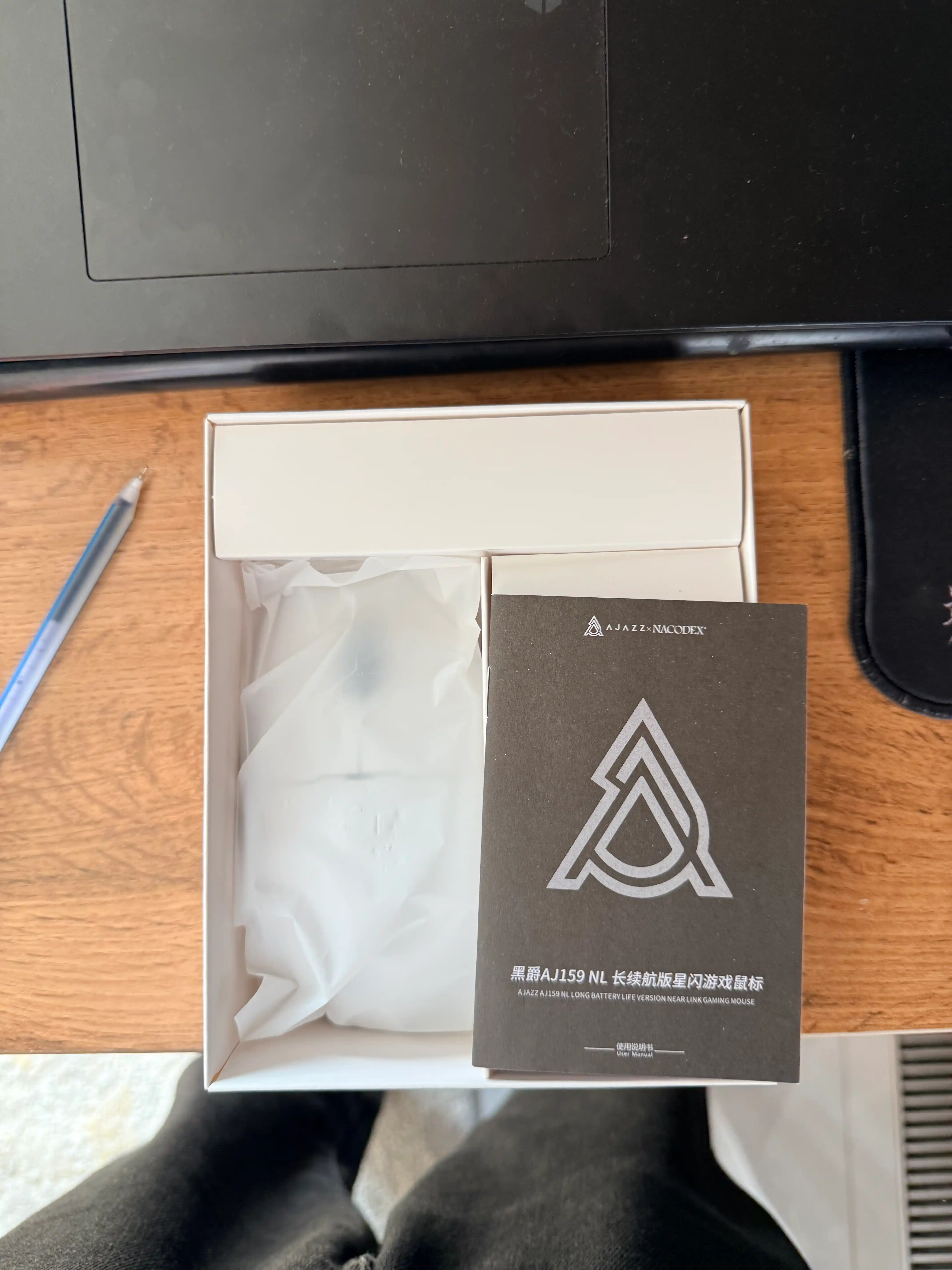 Игровая мышь AJAZZ AJ159NL, беспроводная NearLink, Bluetooth, проводная, 12000 DPI, 800мАч