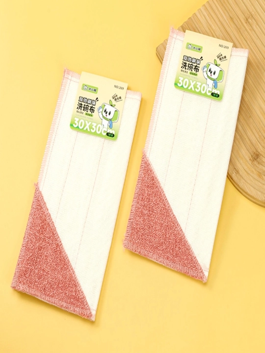 Ikki tomonlama idish yuvish salfetkasi, 1 dona -  30×30 sm