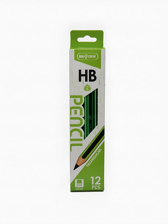 Карандаши чёрные HB DOMS 18607, 12 шт