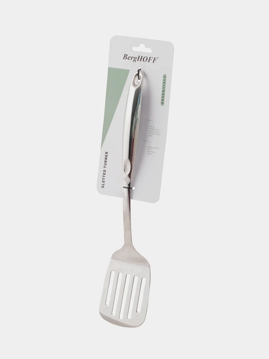 BergHOFF Лопатка с отверстиями, Essentials, 37см, серебристый, 1301112