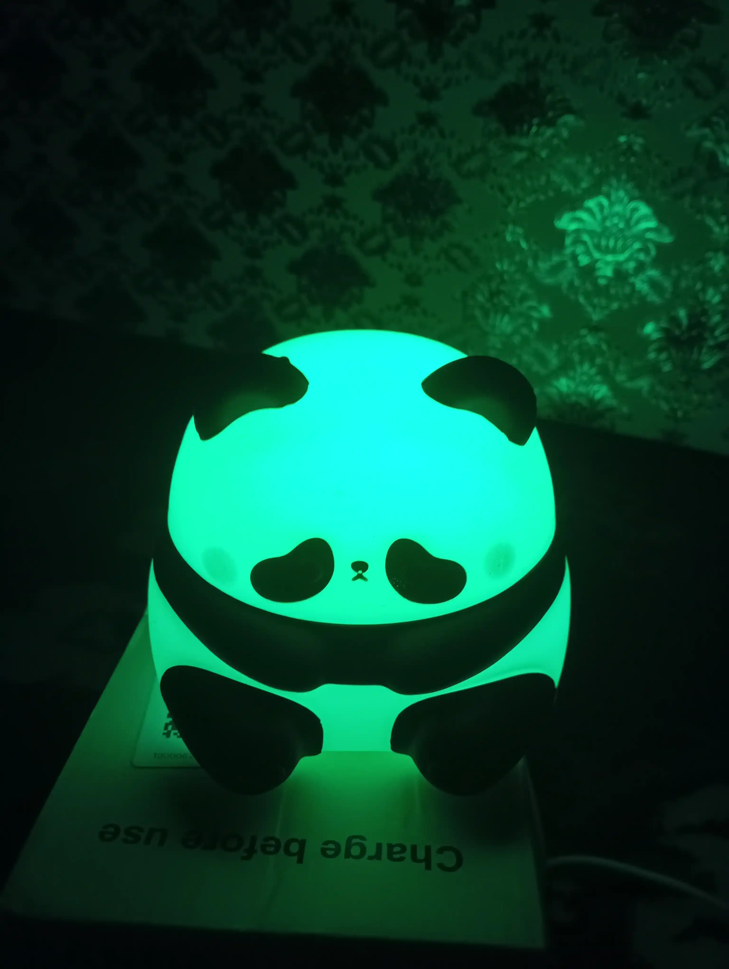 Детский ночник, силикон, пандочка, утка, капуста, единорог, кролик RGB