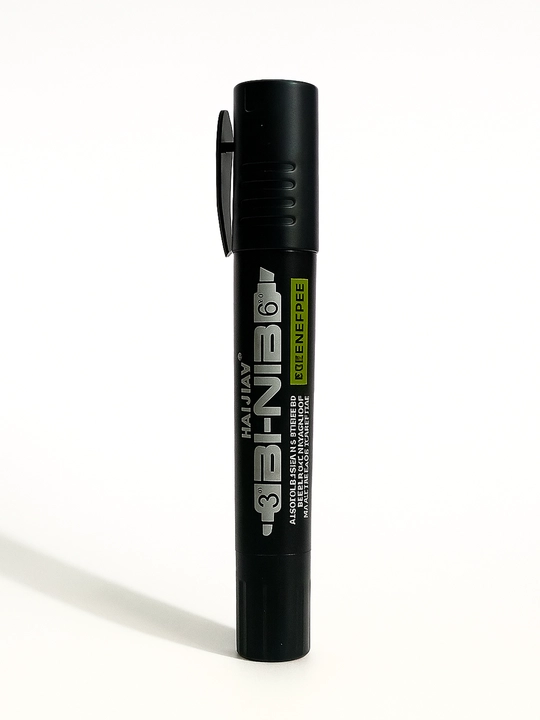 Qora marker, doimiy TWIN HJ-36T, 3 donadan
