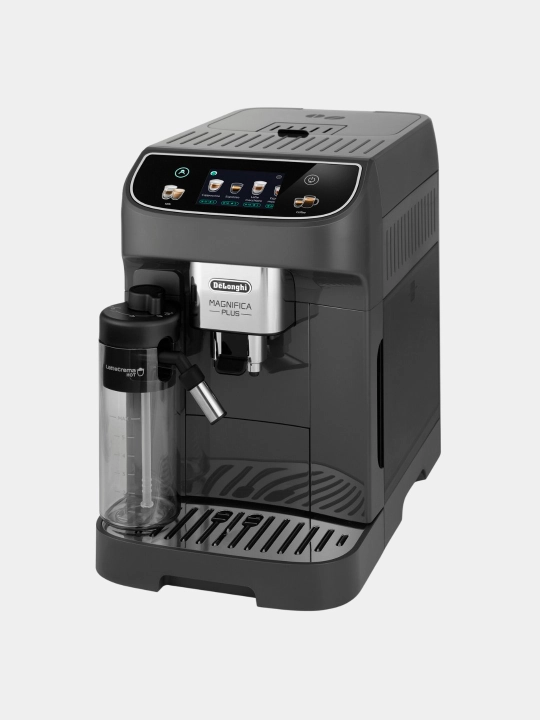 De’Longhi Magnifica Plus kofe mashinasi, sensorli displey, 3.5 dyuym, 4 ta profil