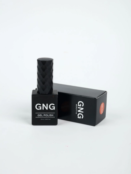 Pedikyur va tirnoqlar uchun bir fazali gel lak, 10 ml hajmli, yorqin rangli, GNG