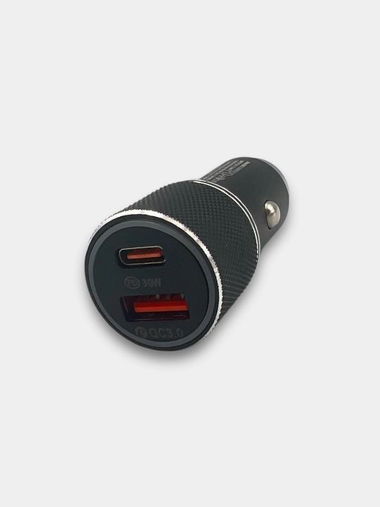 Avtomobil zaryadlovchisi, telefon uchun, avtoadapter