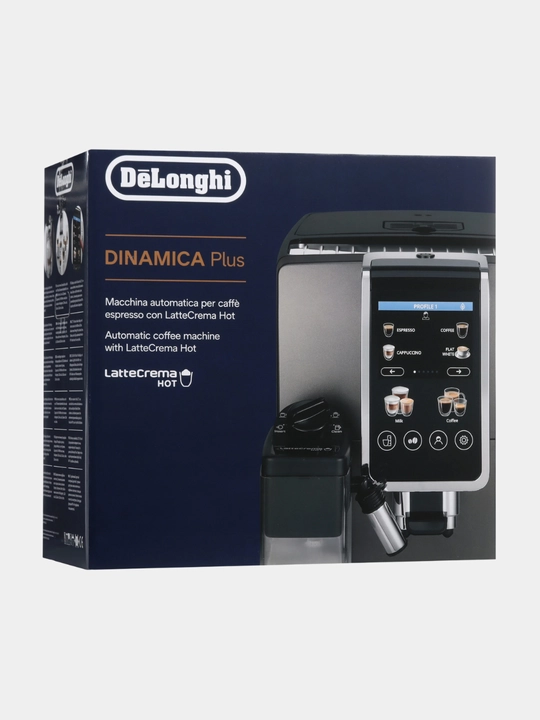 DeLonghi Dinamica ECAM380.95 qahva mashinasi, sensorli boshqaruv, 1,8 litr