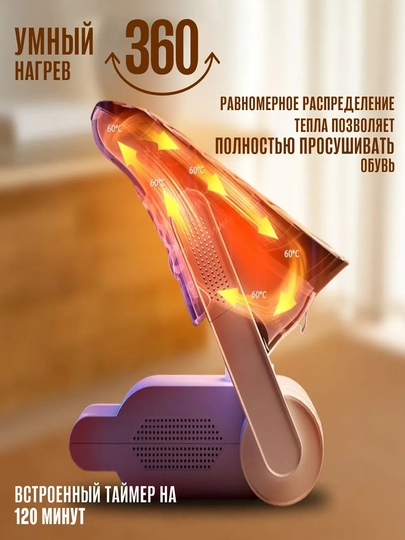 УФ сушилка для обуви и перчаток, электрическая — кроссовки, сапоги, ботинки быстро сушатся