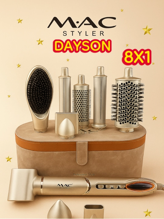 Фен MAC Styler 8 в 1, автоматическая завивка и укладка - 