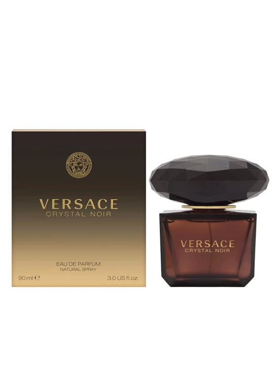 Женская парфюмерная вода Versace Crystal Noir EDP, 90 мл, восточно-цветочный аромат, Италия - 