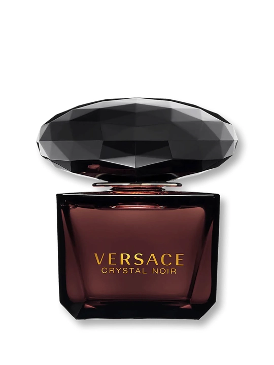 Ayollar parfyumlangan suvi Versace Crystal Noir EDP, 90 ml, sharqona-gul hid, Italiya