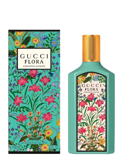Парфюмерная вода Gucci Flora Gorgeous Jasmine, 100 мл, для женщин, цветочно-восточный аромат, Франция - 
