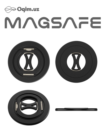 Magsafe, подставка для телефона, держатель для смартфона, складной Popsocket, серебристый