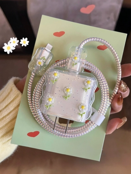 Quvvatlash moslamasi va kabel uchun g‘ilof, iPhone uchun - 