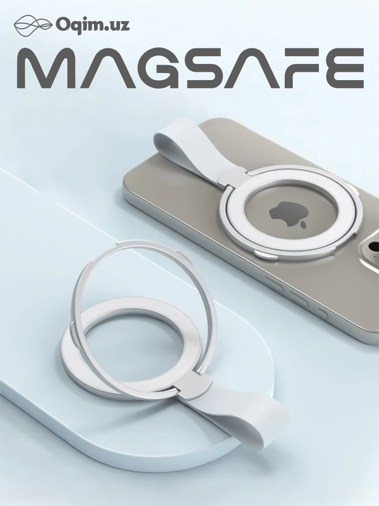 Magsafe, подставка для телефона, держатель для смартфона, складной Popsocket, серебристый - 