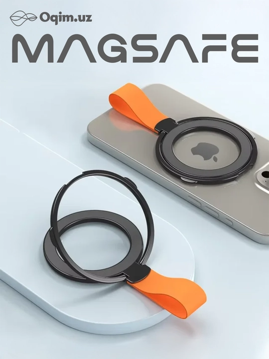 Magsafe, подставка для телефона, держатель для смартфона, складной Popsocket, серебристый - 