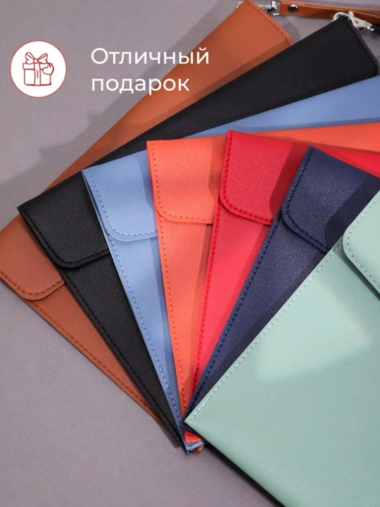 Daftar, kitob, hujjatlar va noutbuklar uchun ekologik charm papka A4 va A5 formatlarda
