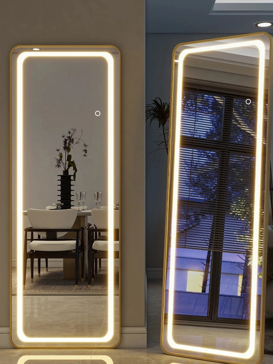 LED зеркало — современное прямоугольное зеркало с подсветкой