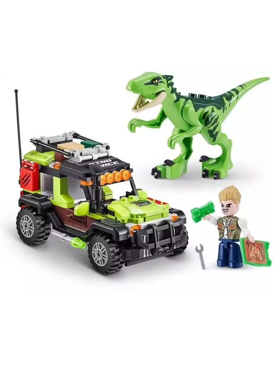 ZURU MAX Dino Adventures qurilish to'plami, 252 dona