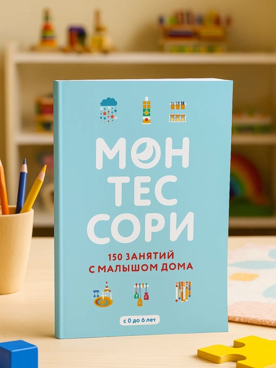 Montessori. 150 zanyatiy s malishom doma. Silvi D’Eskleb