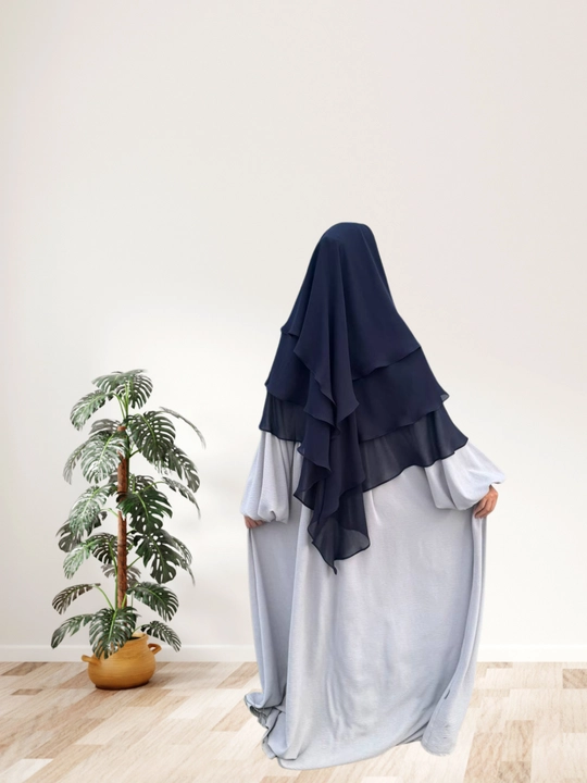 Uch qatlamli ximar, shifonli